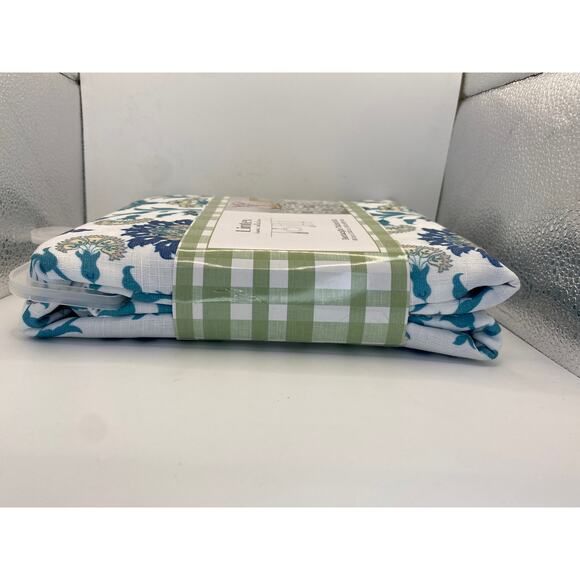 Lintex Home Collection Rectangle Ava Polycotton Tablecloth 60” x 102” - Picture 3 of 3